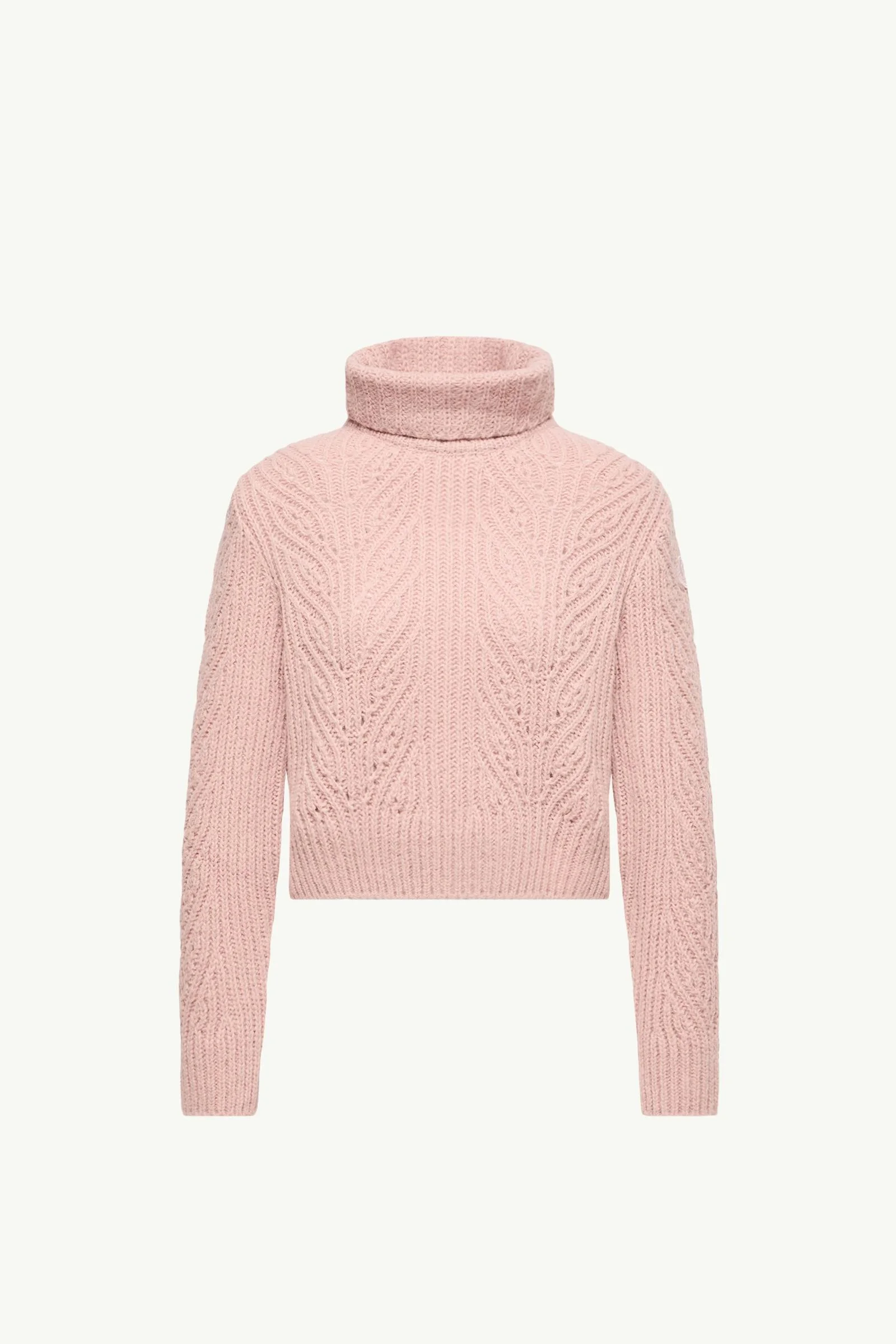 Alpaca Blend Turtleneck Sweater - 1