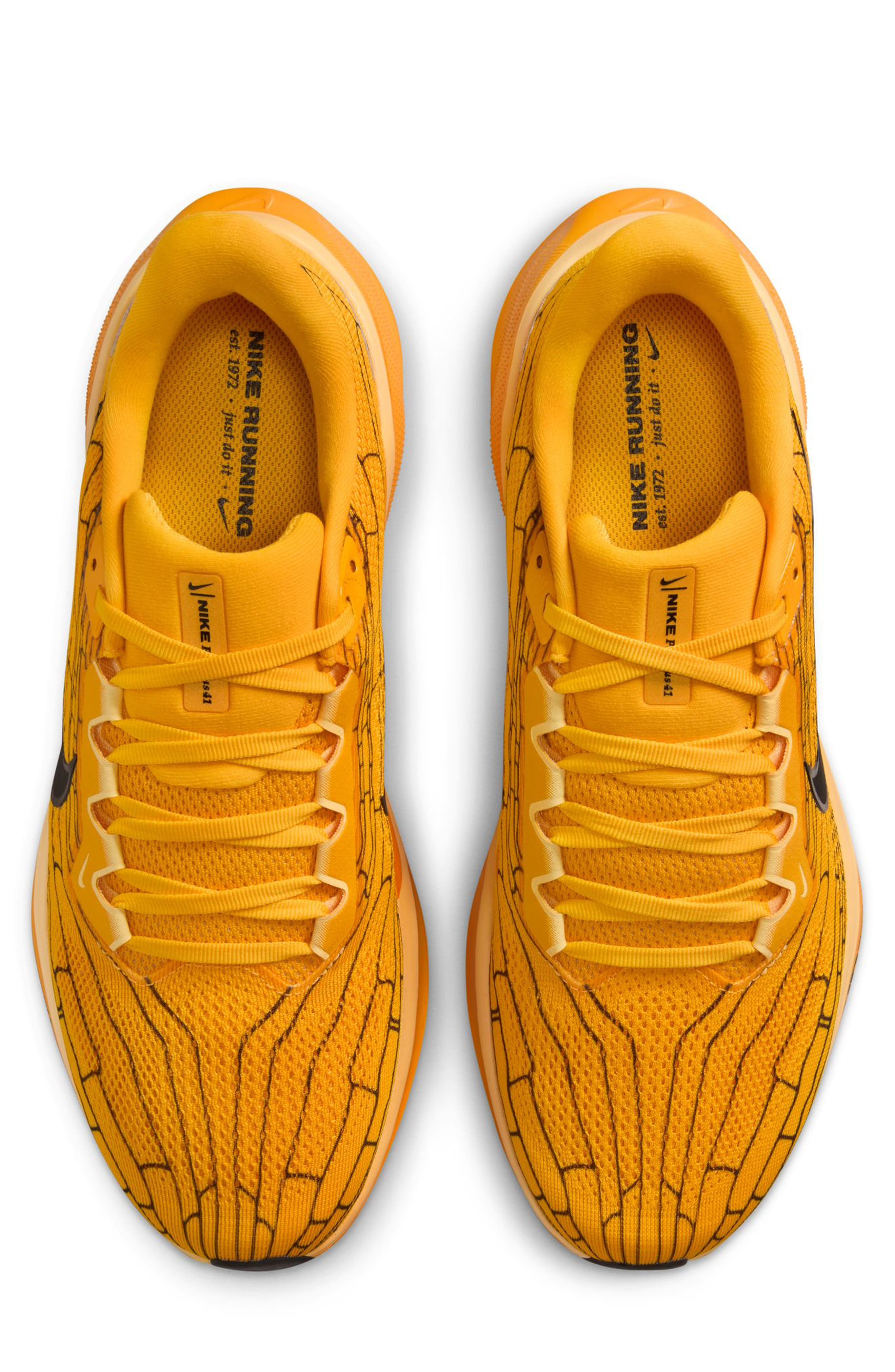 Nike Air Zoom Pegasus 41 LV8 Running Shoe in 700 Unigld/black at Nordstrom - 2