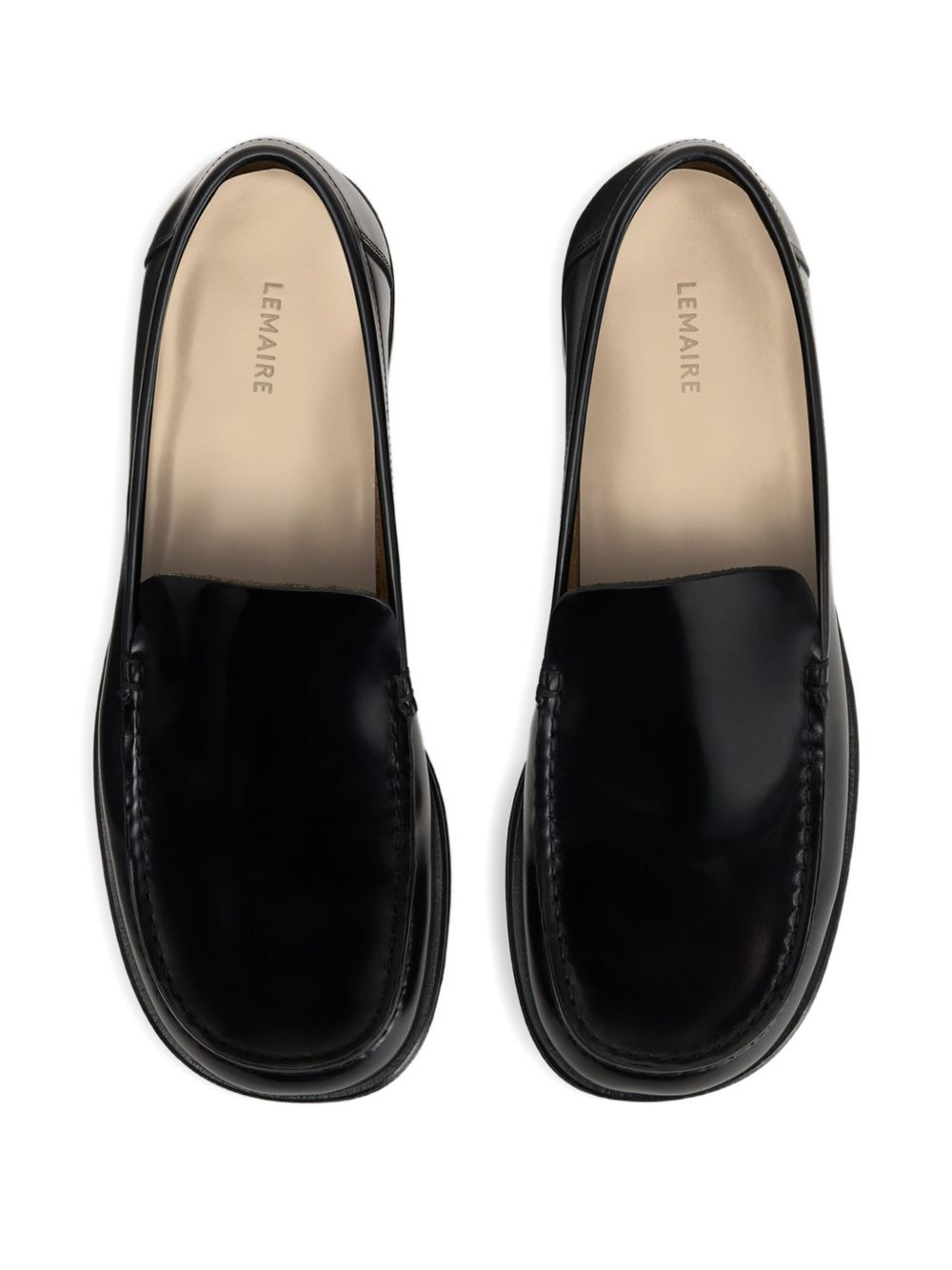 leather loafers - 4