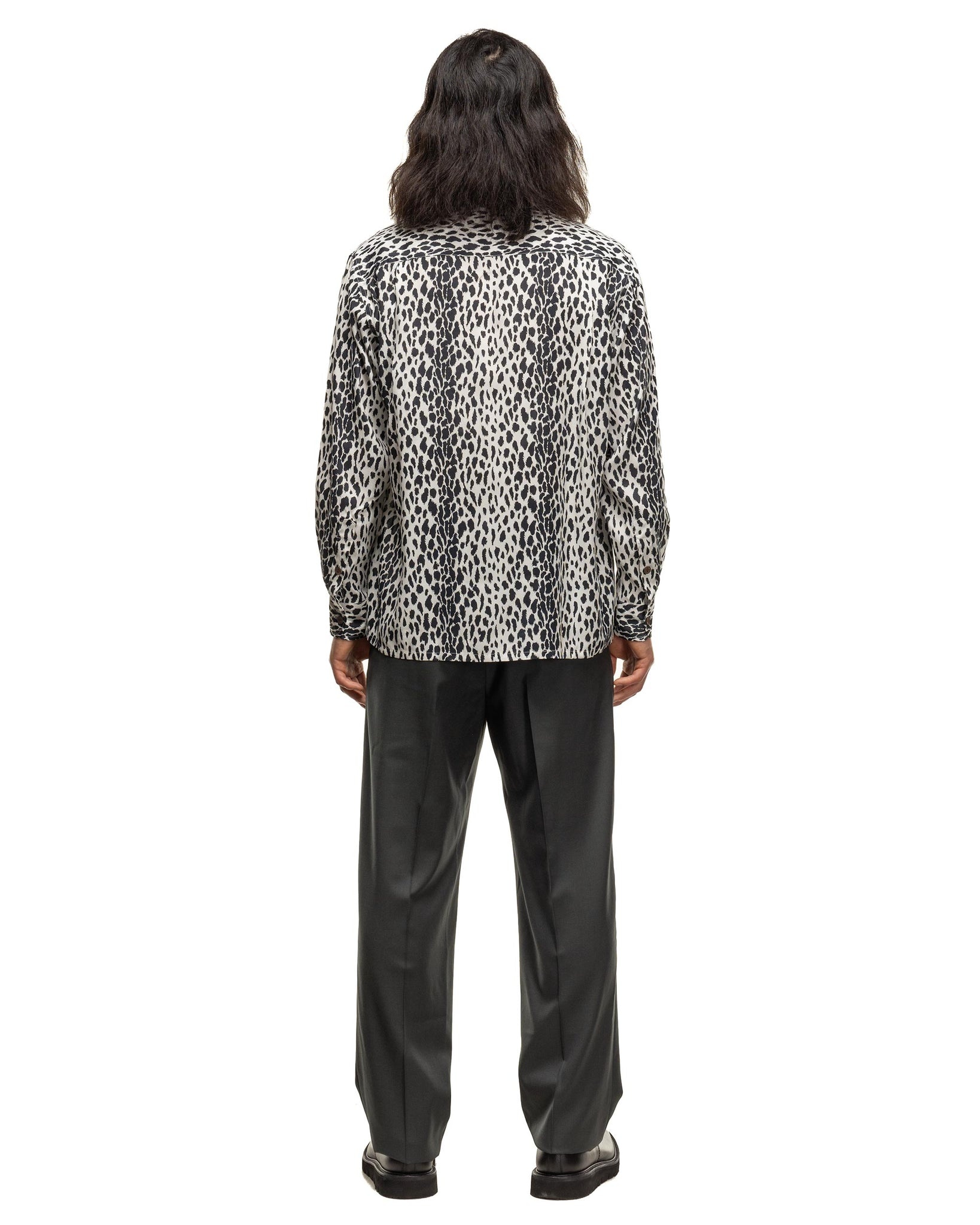 Hawaiian Shirt L/S Black - 3
