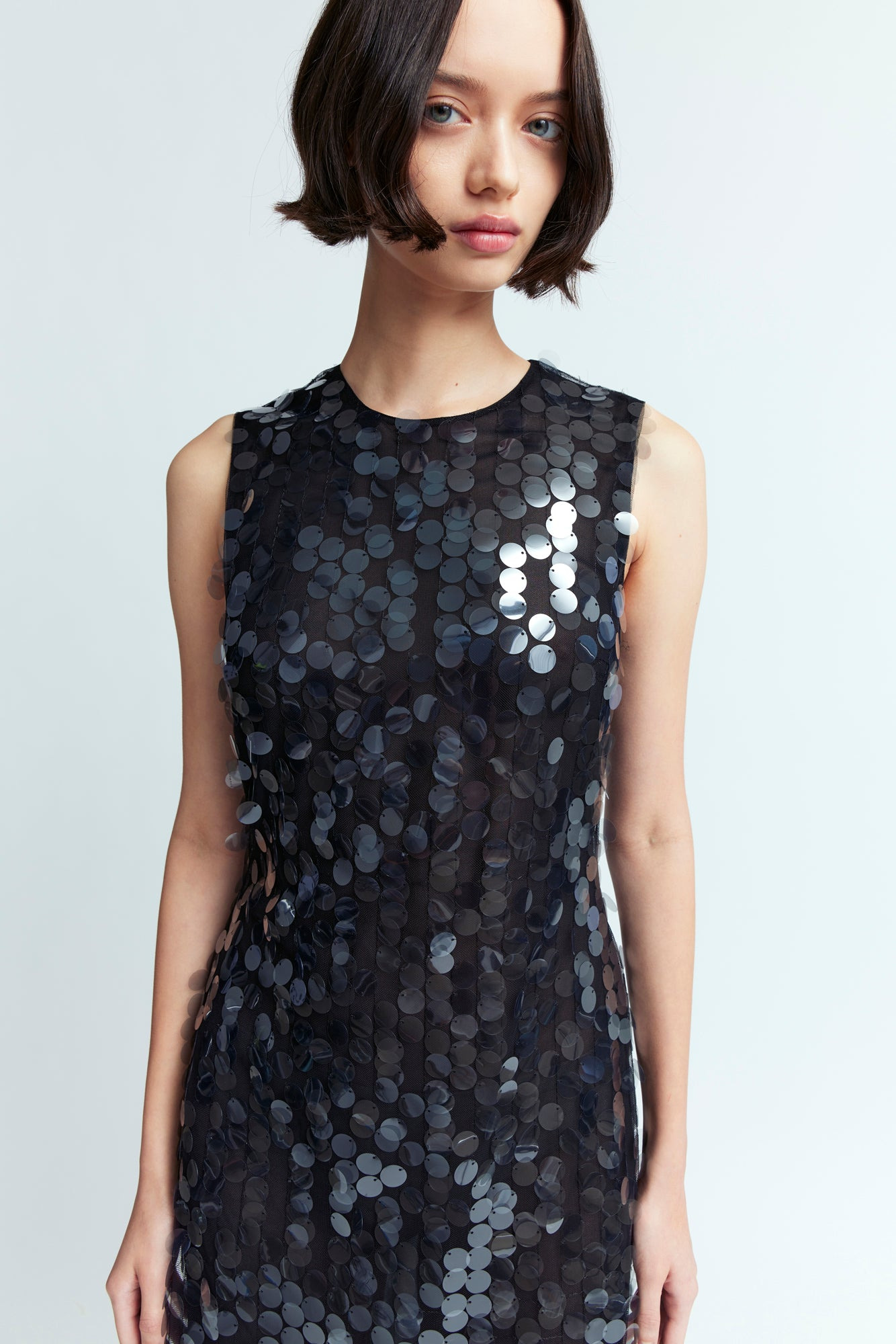 TOVIA MIDI DRESS IN SEQUIN - 3