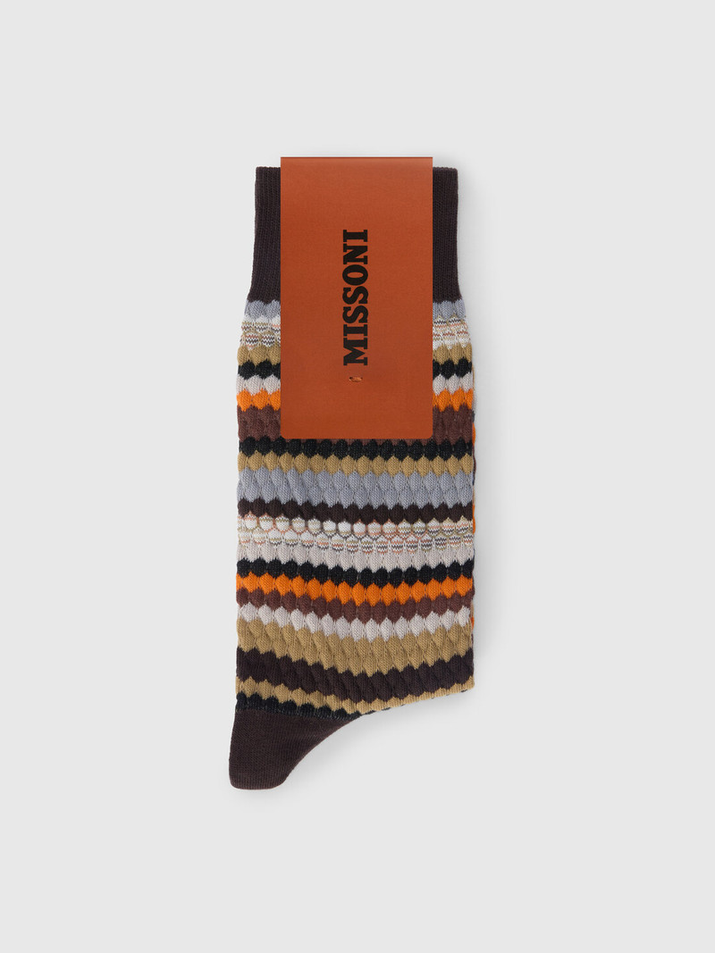 Missoni Mid-length socks with waffle pattern outlook