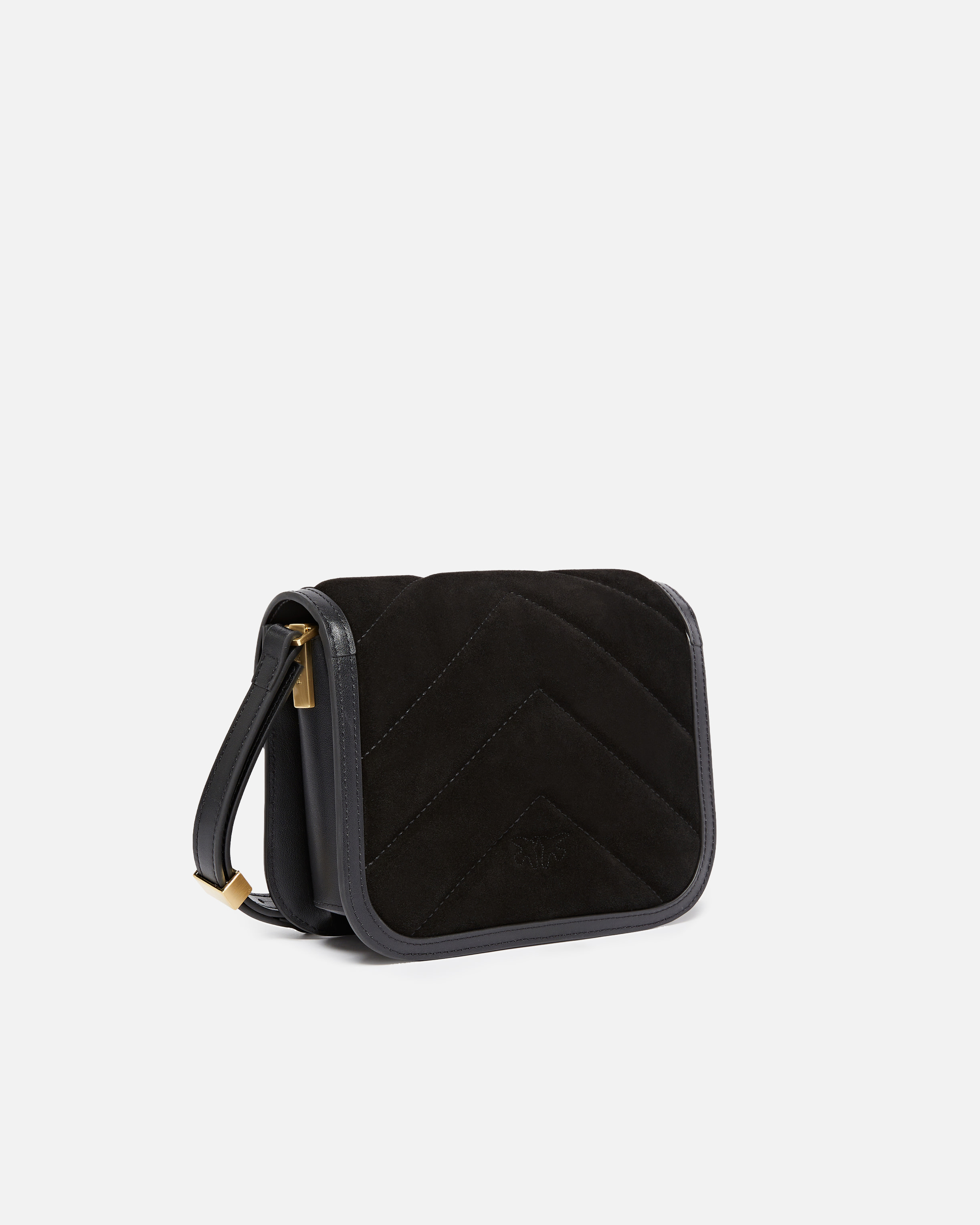 SUEDE MINI LOVE BAG BOX SHOULDER BAG - 2