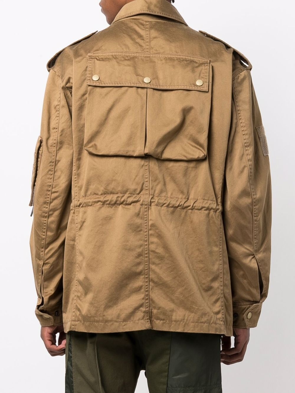 Green Label multi-pocket field jacket - 4