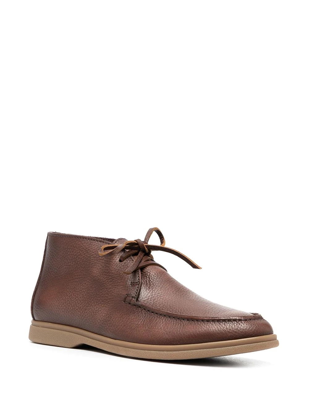 lace-up desert boots - 2