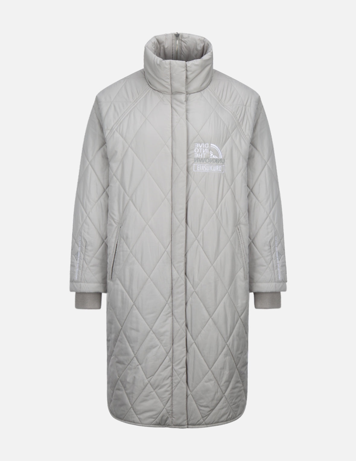 Seagull Appliqué Quilted Coat - 8