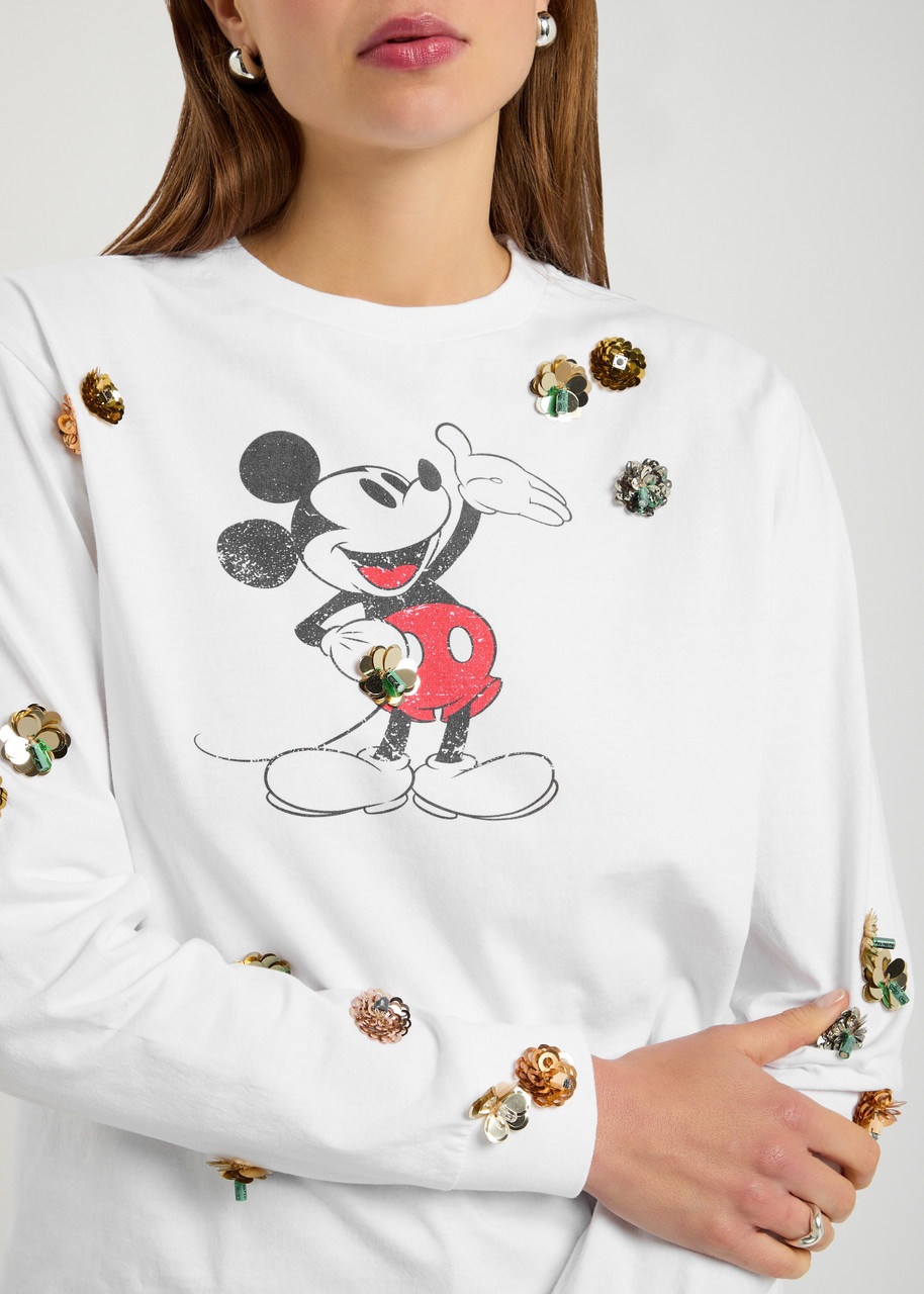 Coperni Sequin-embellished Cotton top - 5
