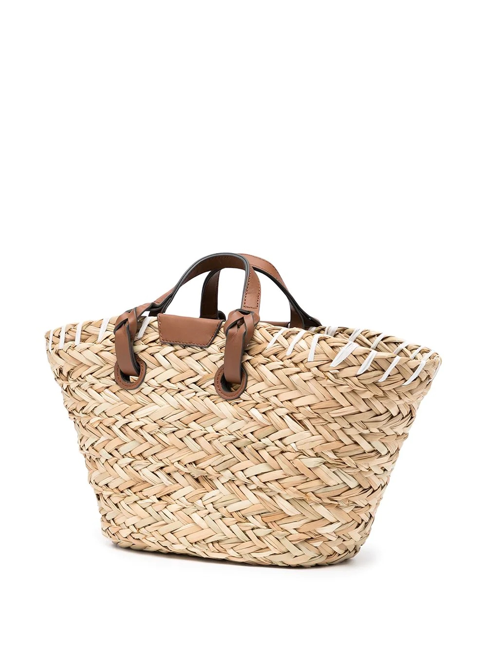 Eyes seagrass straw bag - 3