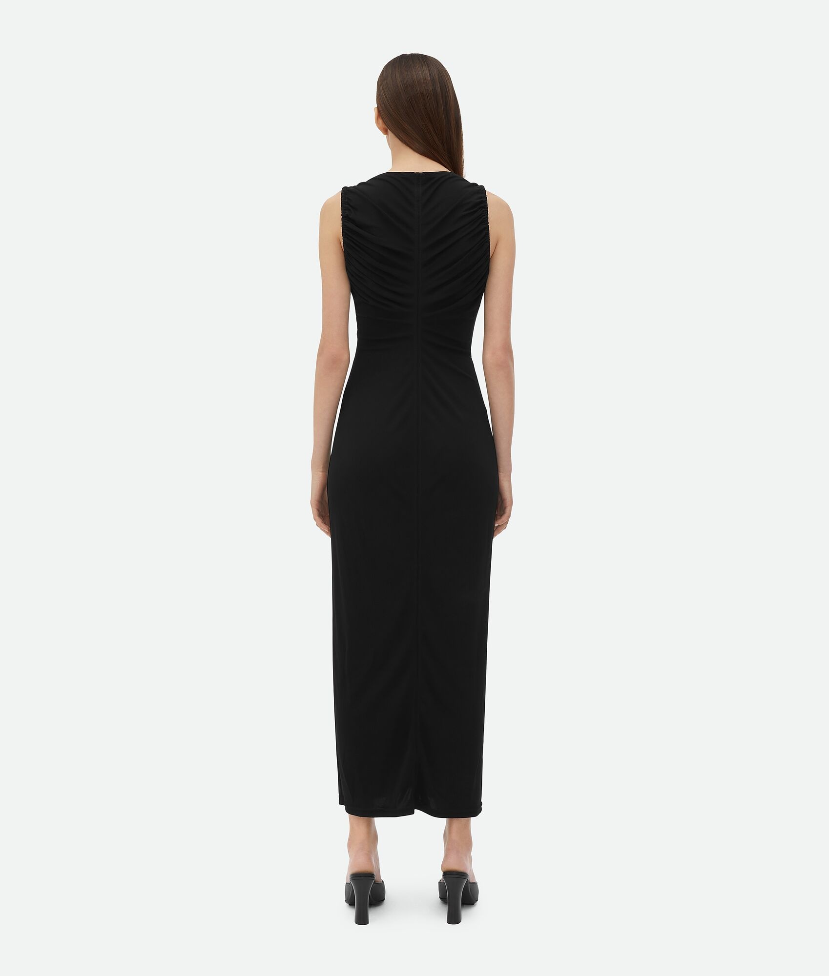 送料関税込【Bottega Veneta】シャツドレス Bottega Veneta Viscose Jersey Dress | REVERSIBLE