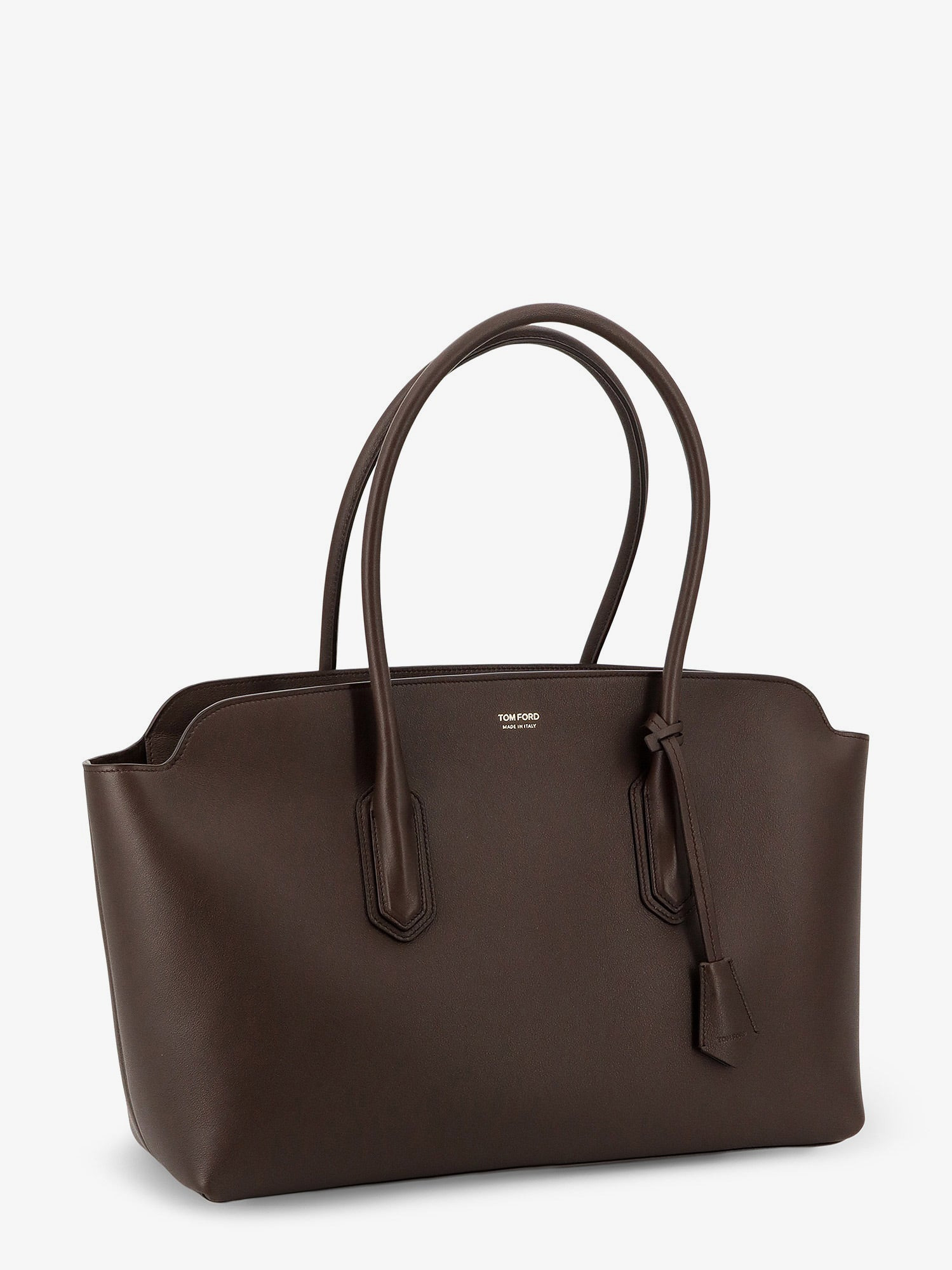 LEATHER SHOULDER BAG WITH LOGO - 3