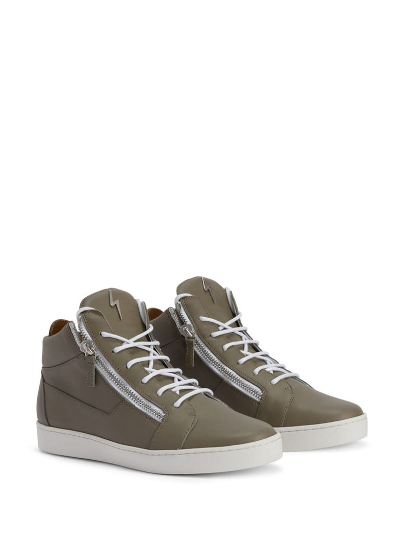 Giuseppe Zanotti Frankie leather high-top sneakers outlook