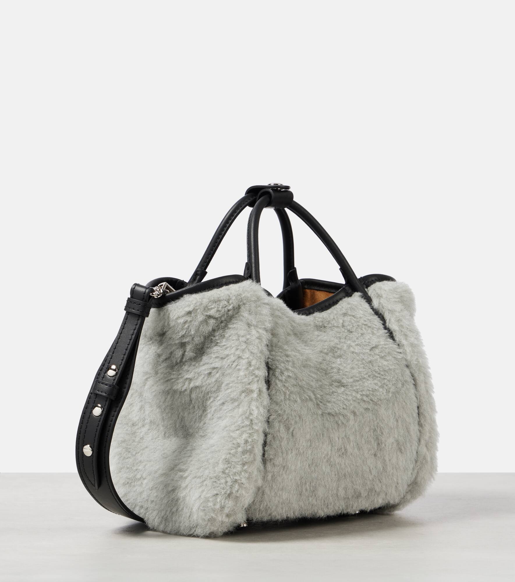 Marine Small teddy tote bag - 4