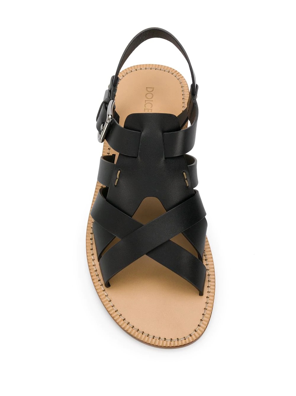 strappy flat sandals - 4