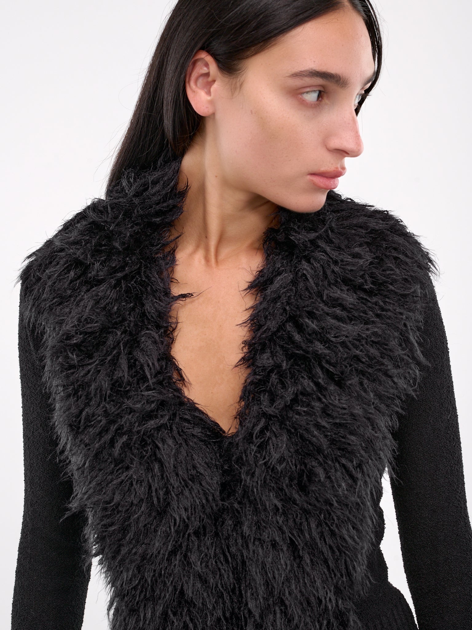 Wild Puffy Knit Cardigan - 5