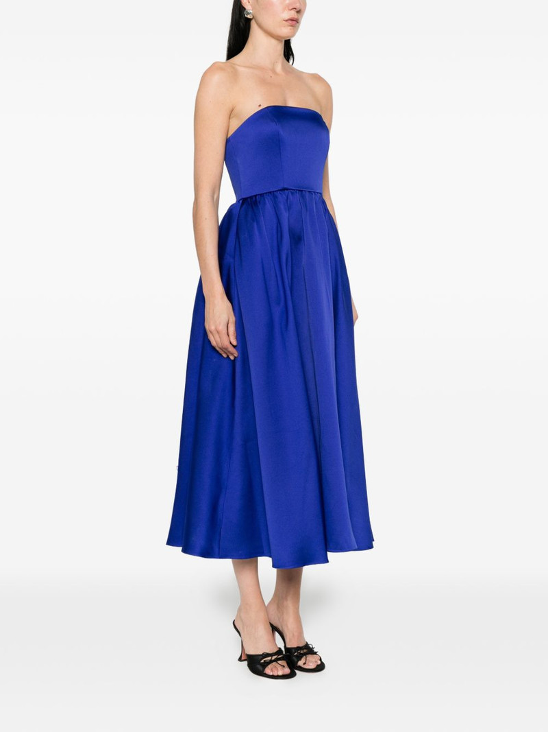 strapless A-line dress 3