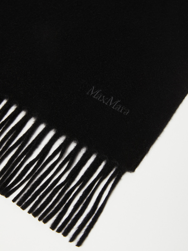 Max Mara BACI Cashmere logo stole outlook
