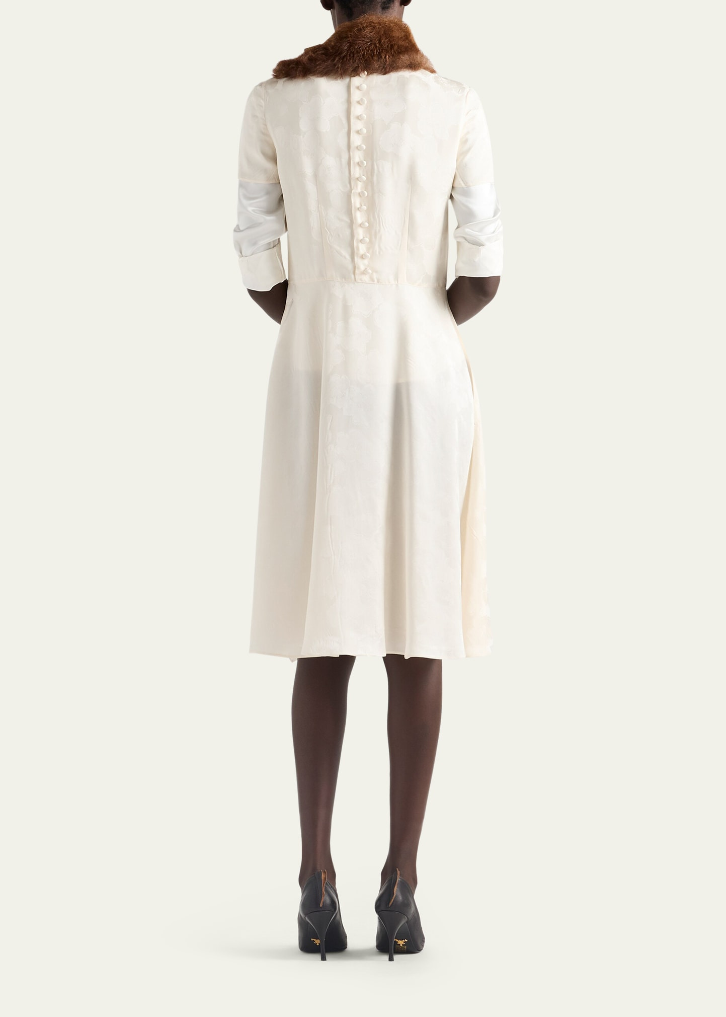 Primula Jacquard Midi Dress - 3