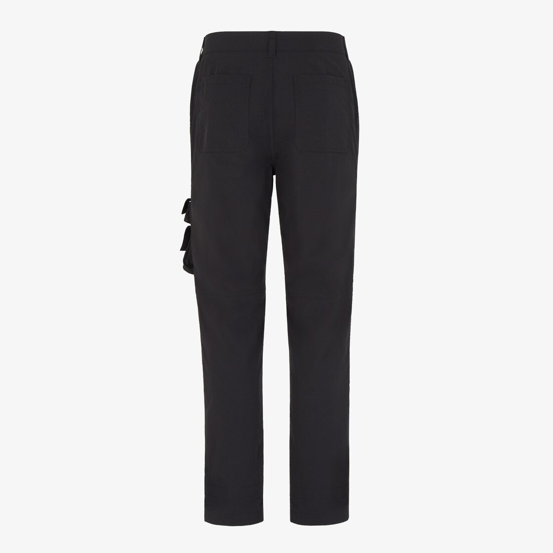 FENDI Black nylon pants REVERSIBLE