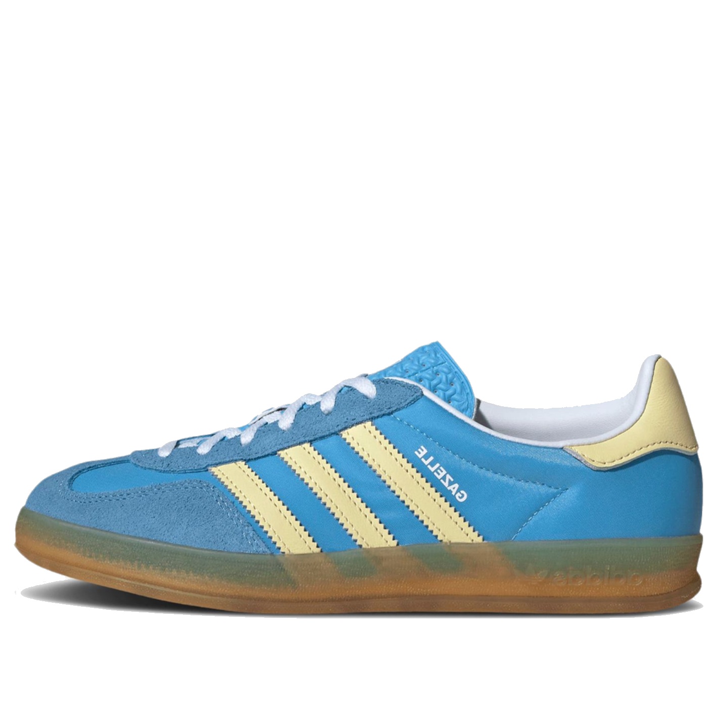 (WMNS) adidas originals Gazelle Indoor 'Blue Burst Yellow' IE2960 - 1