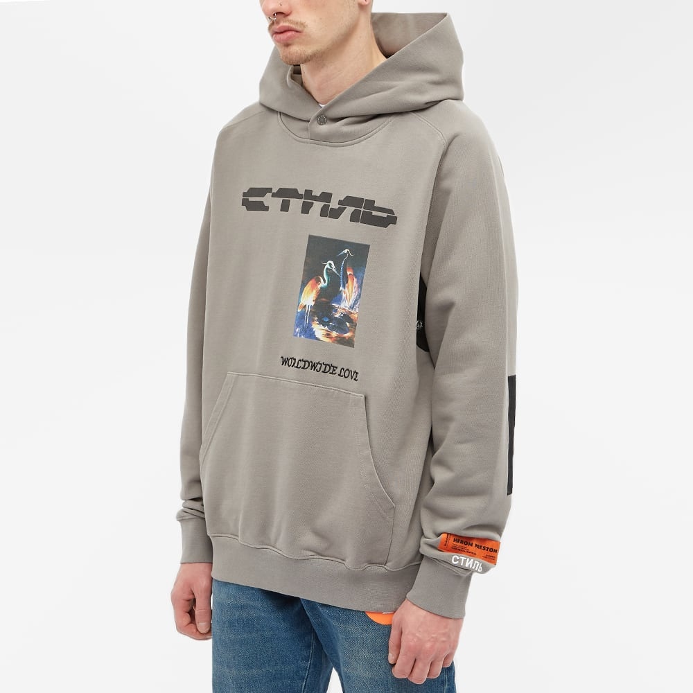 Heron Preston Inserts WWL Heron Popover Hoody - 4