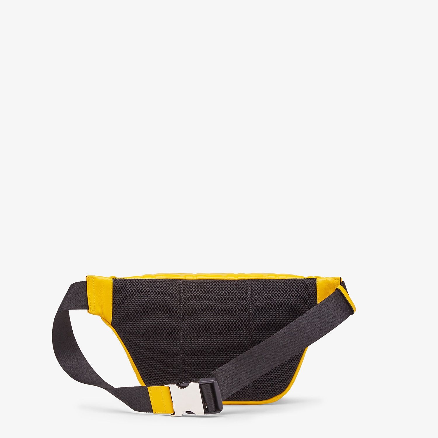 Yellow nappa leather belt bag - 3