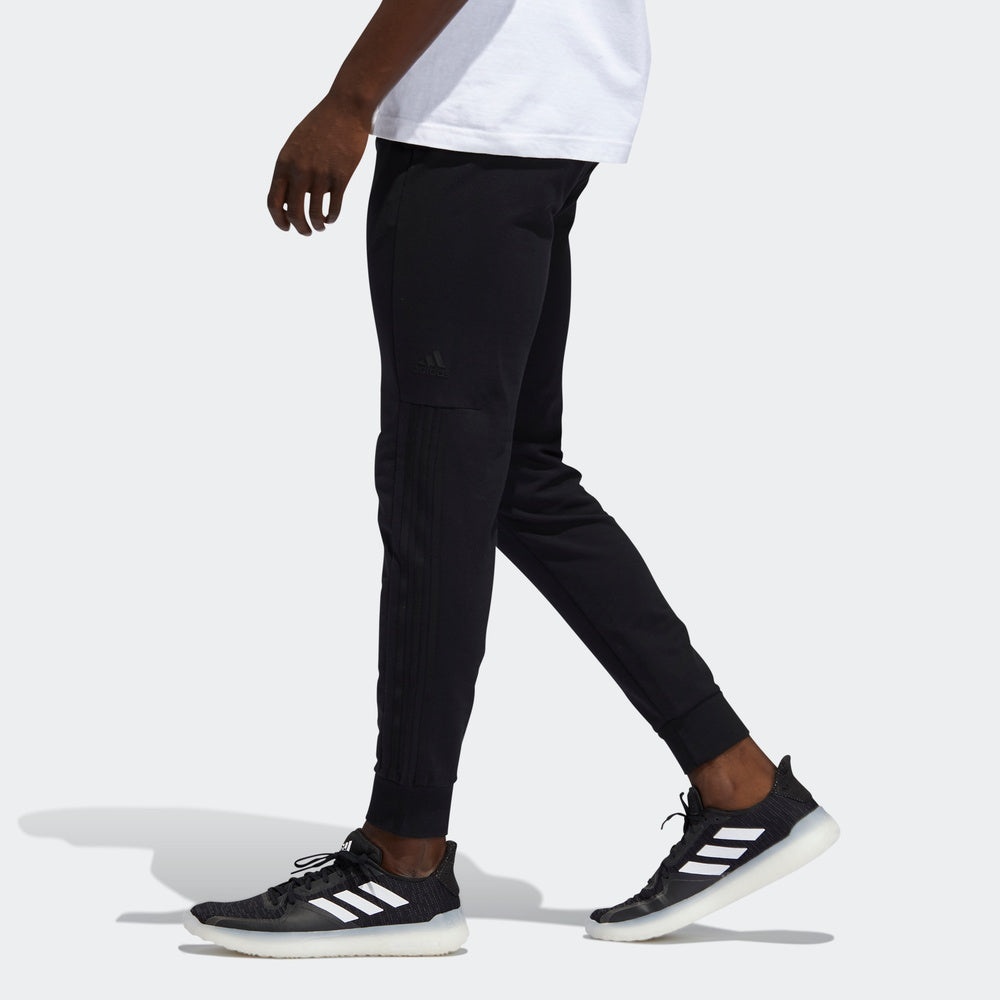 adidas M PNT FT SLIM Slim Fit Bundle Feet Sports Pants Black FT2842 - 4