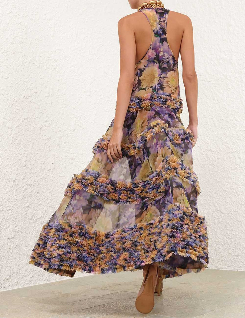 LUNA RUFFLE MAXI DRESS 8