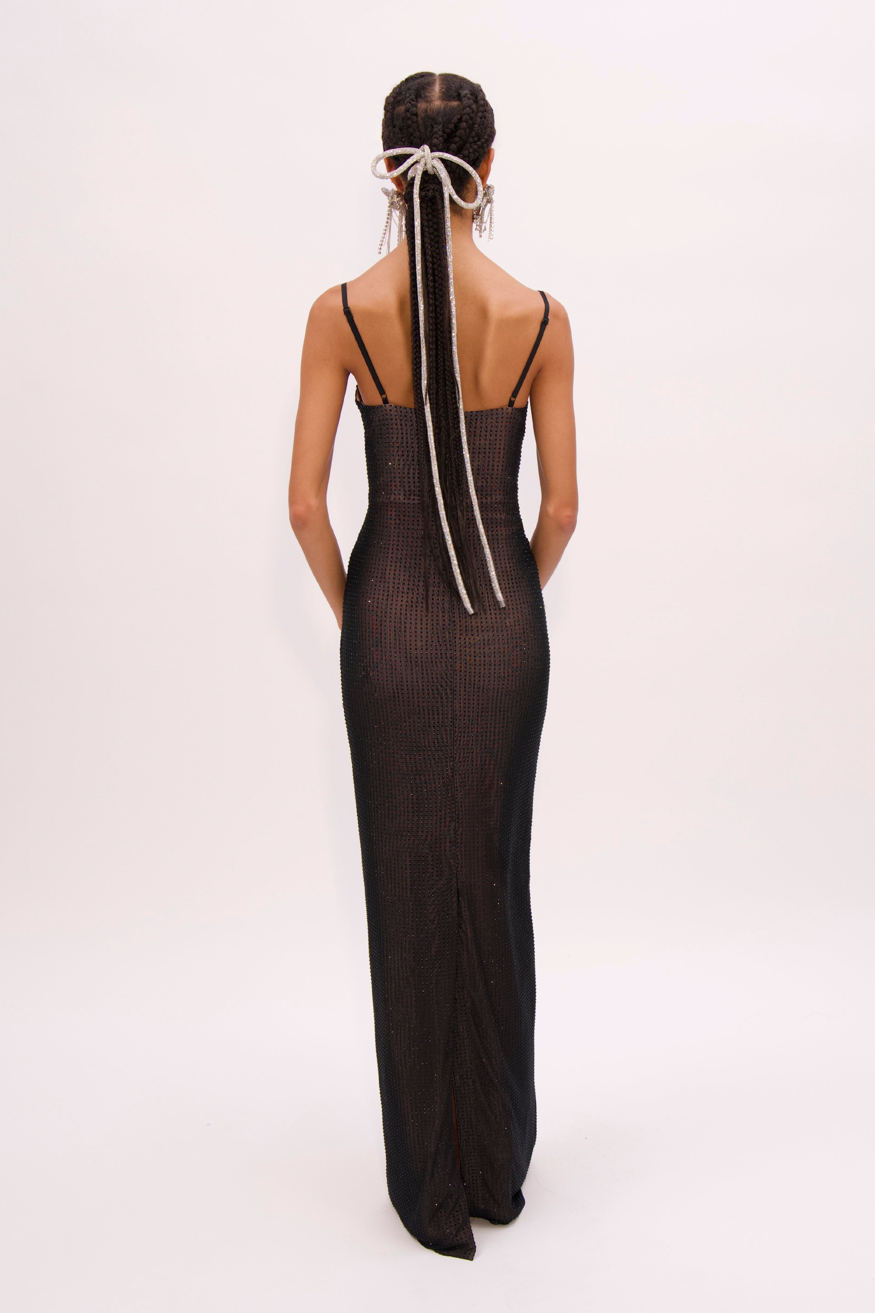 CRYSTAL HOTFIX GOWN - 4
