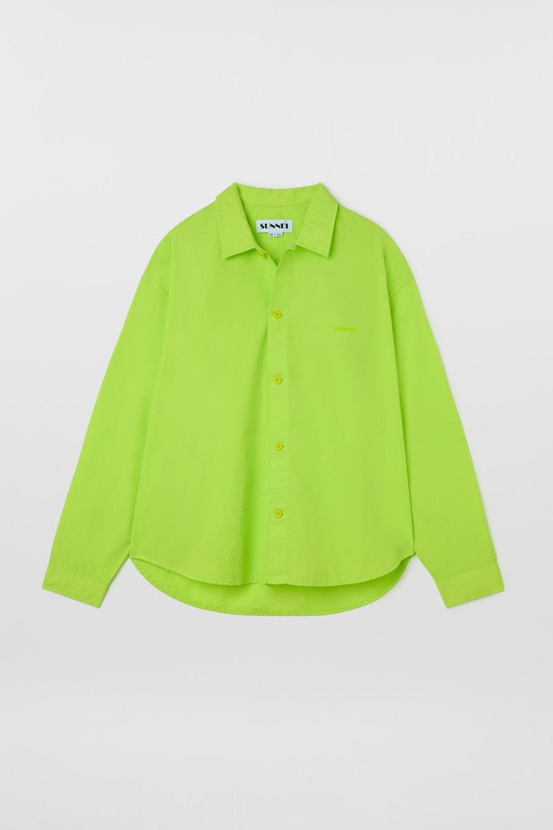 OVER SHIRT / acid lime 1
