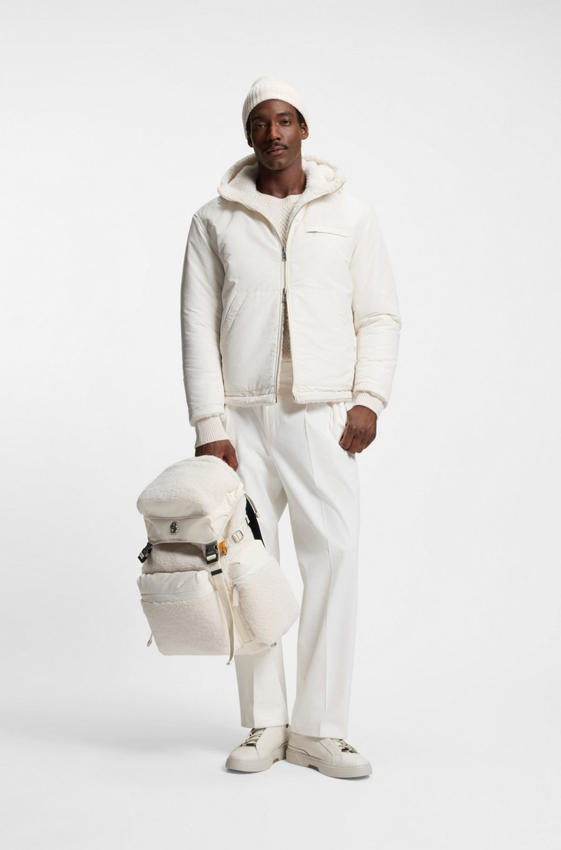 BOSS BOSS X STEIFF TEDDY BACKPACK WITH DOUBLE B MONOGRAM outlook