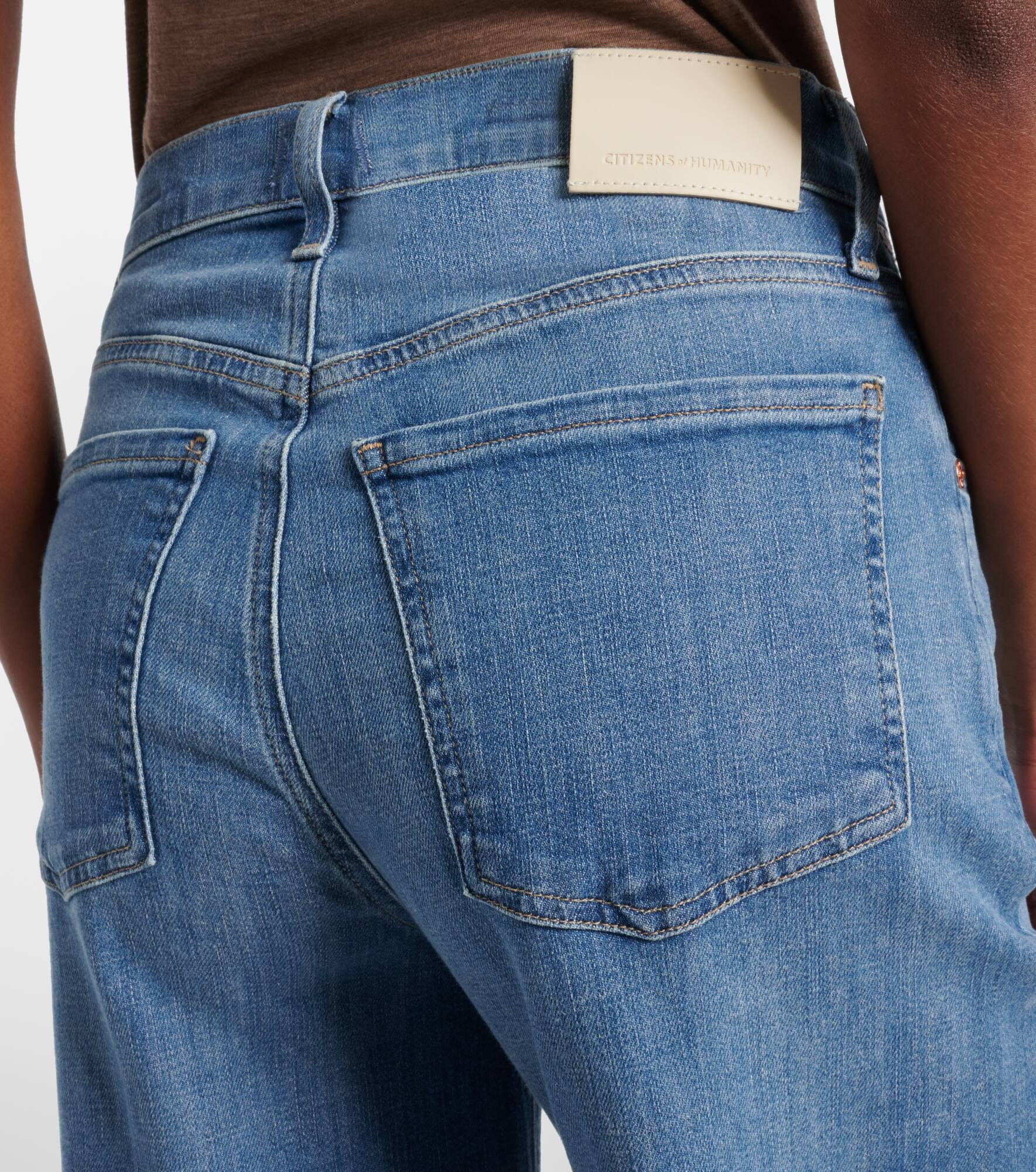 Lyra Long high-rise wide-leg jeans - 6