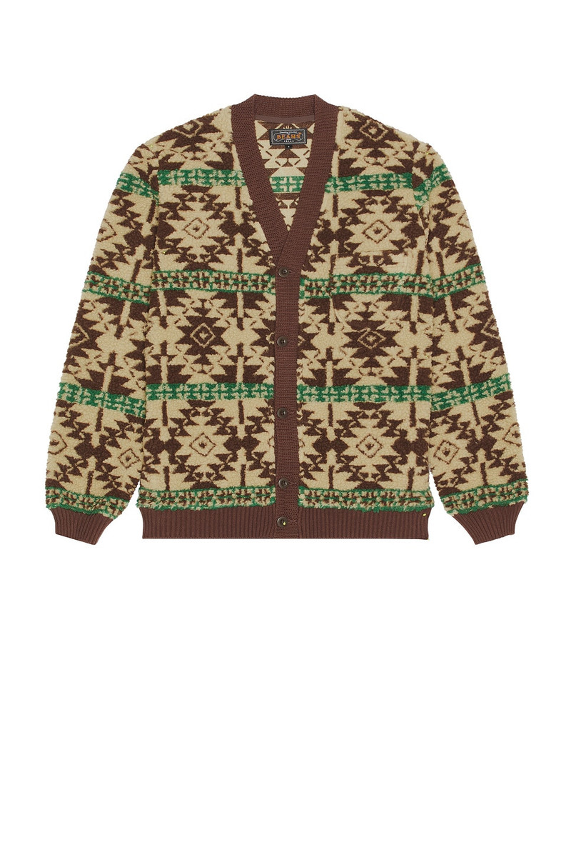 Cardigan Boa Jacquard - 1