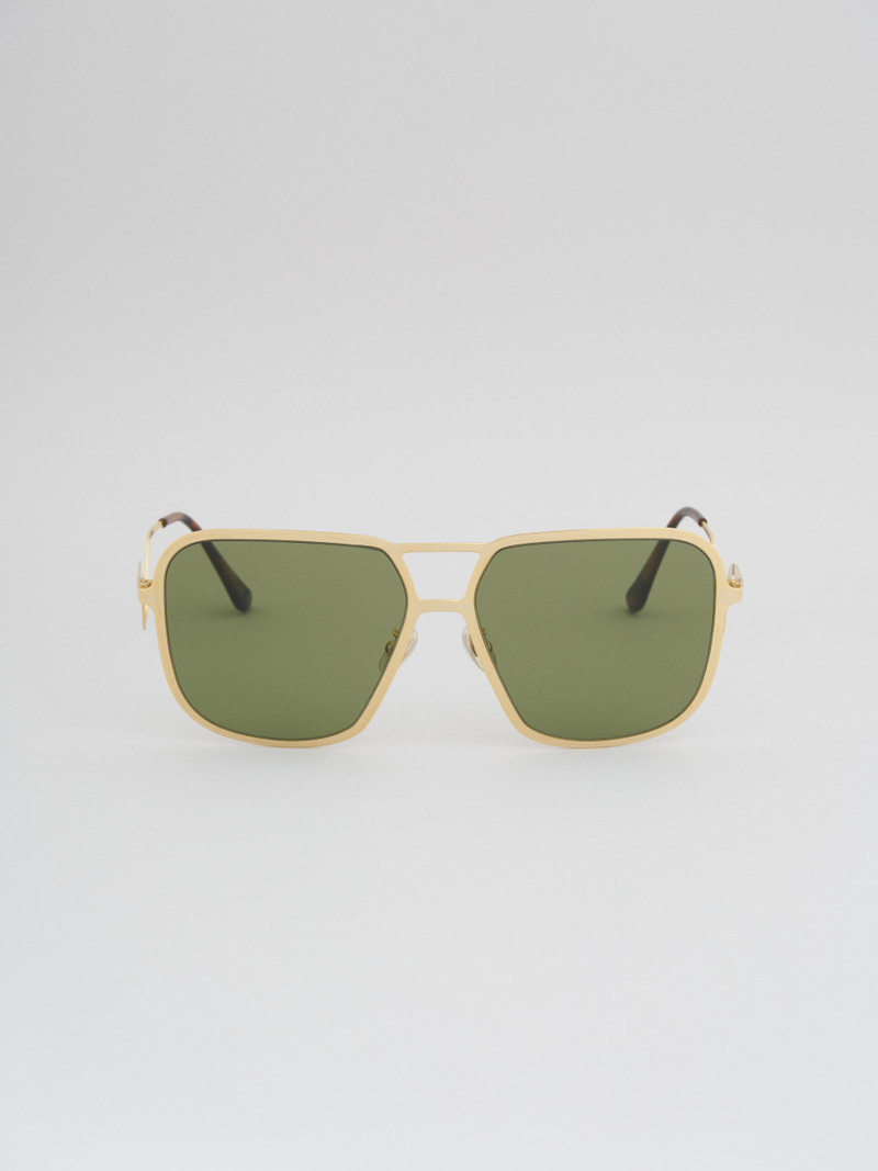 GREEN HA LONG BAY METAL SUNGLASSES 1