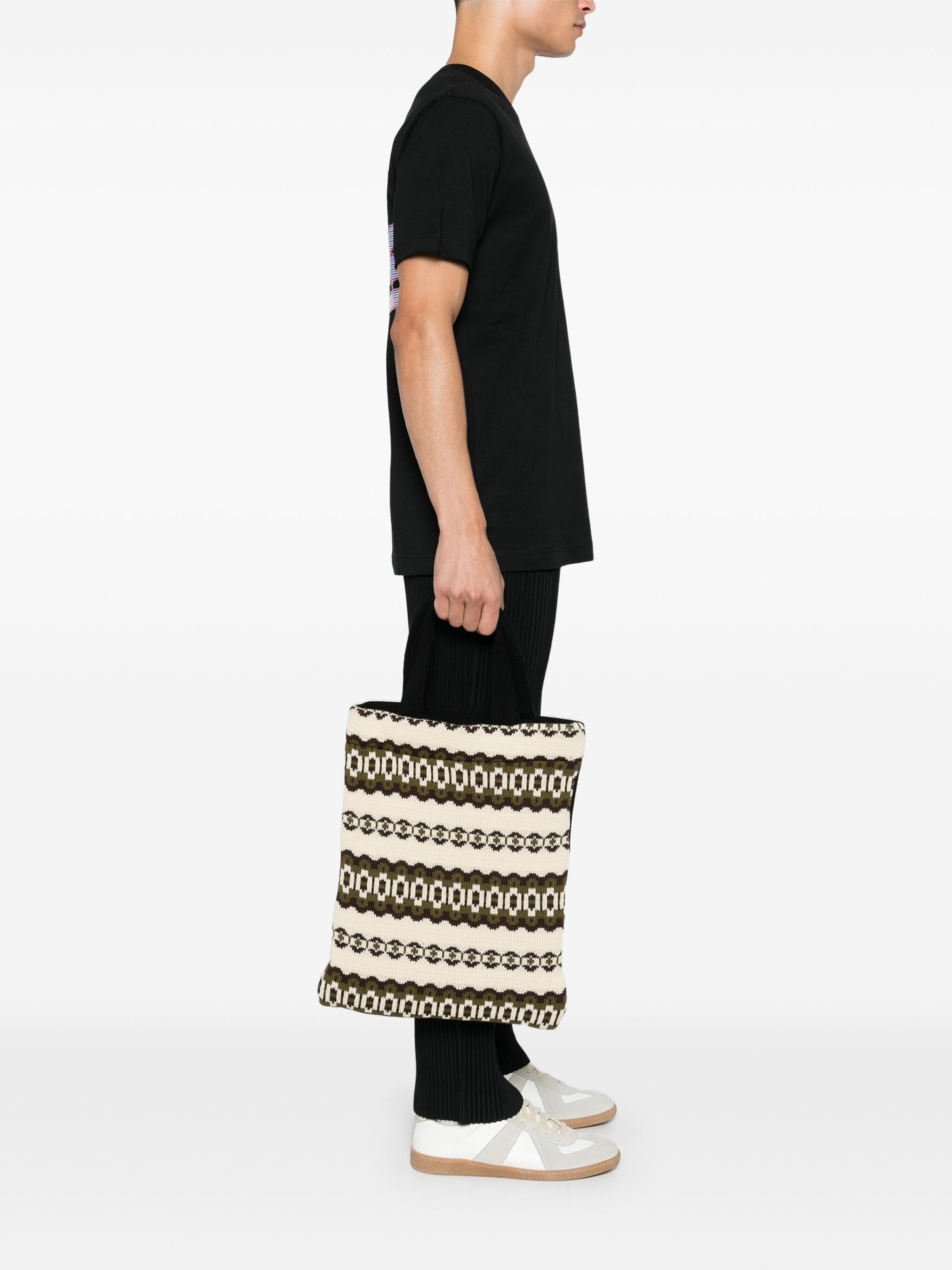 KNITTED TOTE BAG - 2