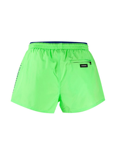 Diesel logo patch swim shorts outlook