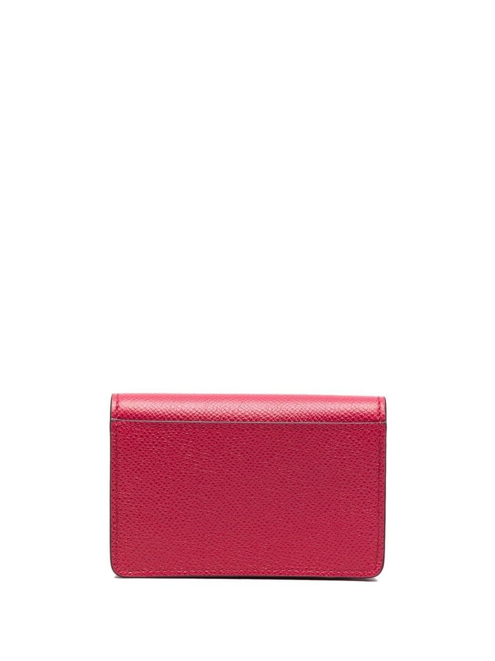 Gancini logo-plaque wallet - 2