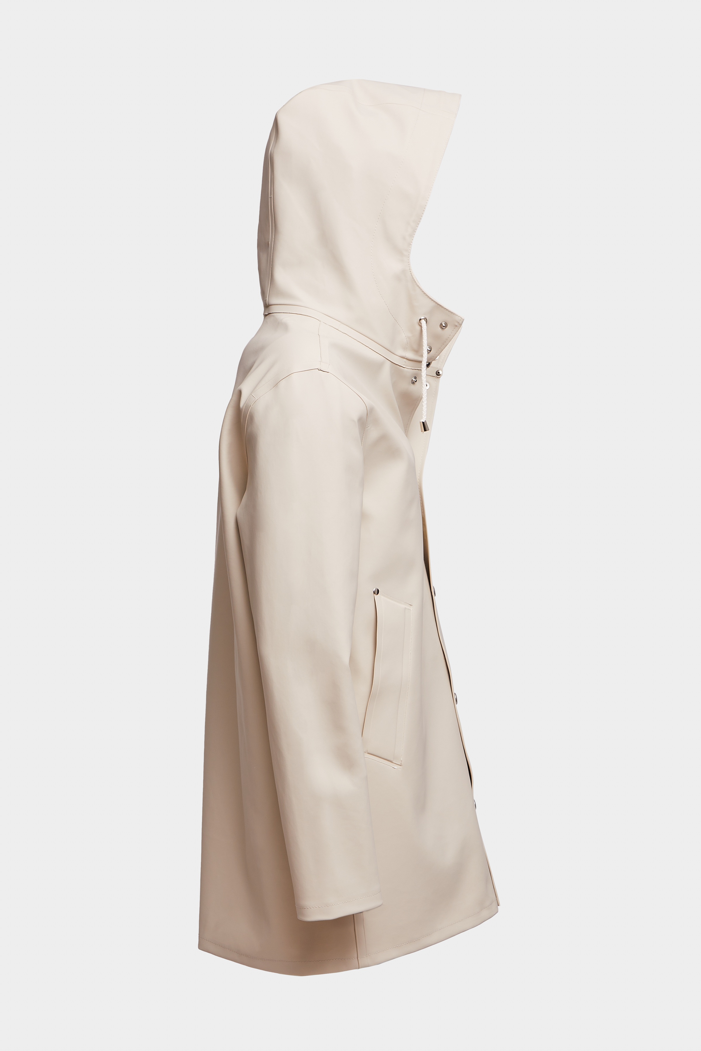 Stockholm Raincoat Oyster - 5