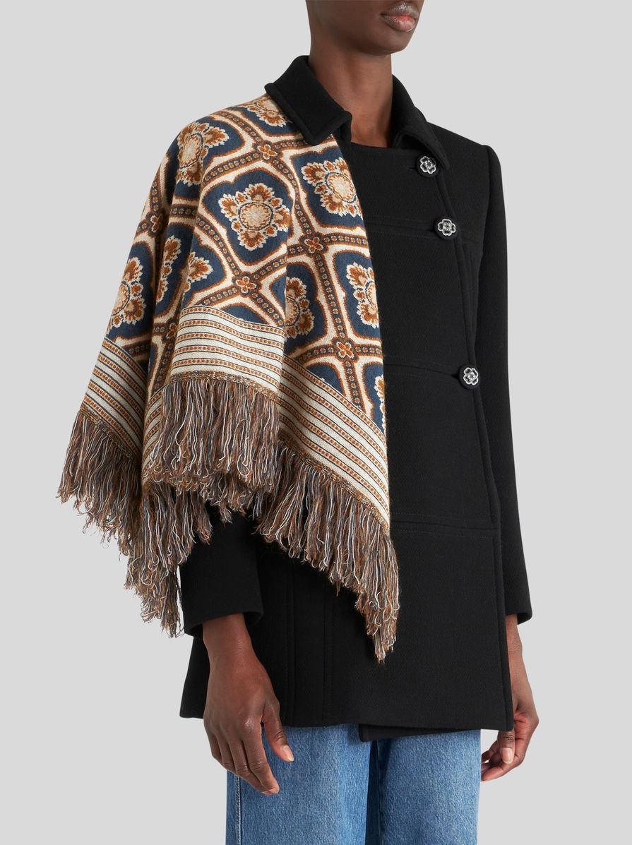 JERSEY JACQUARD SCARF - 2