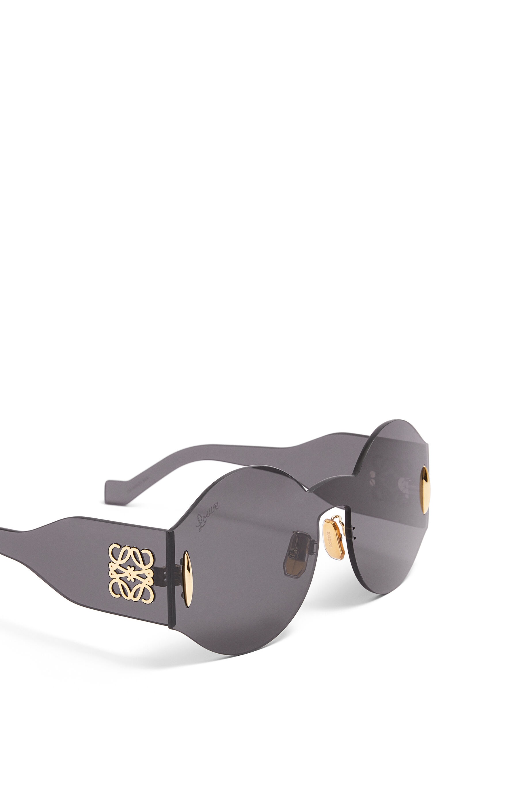 Round mask sunglasses in nylon - 5
