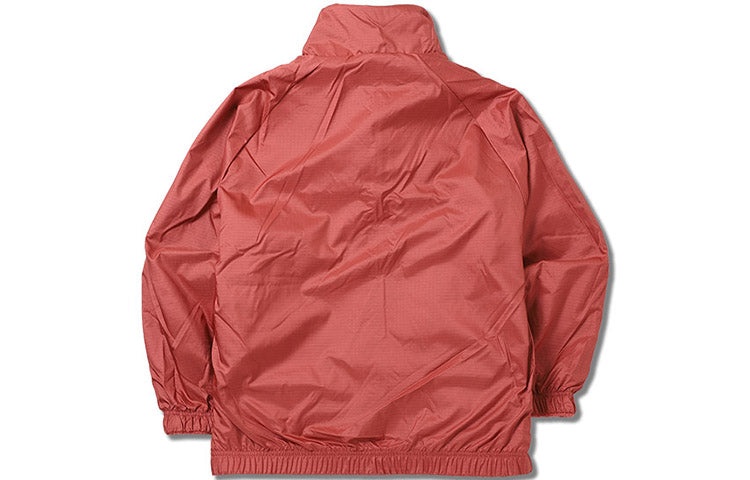 (WMNS) Nike logo lamb's wool reversible Stay Warm Stand Collar Jacket Red CZ4064-897 - 4