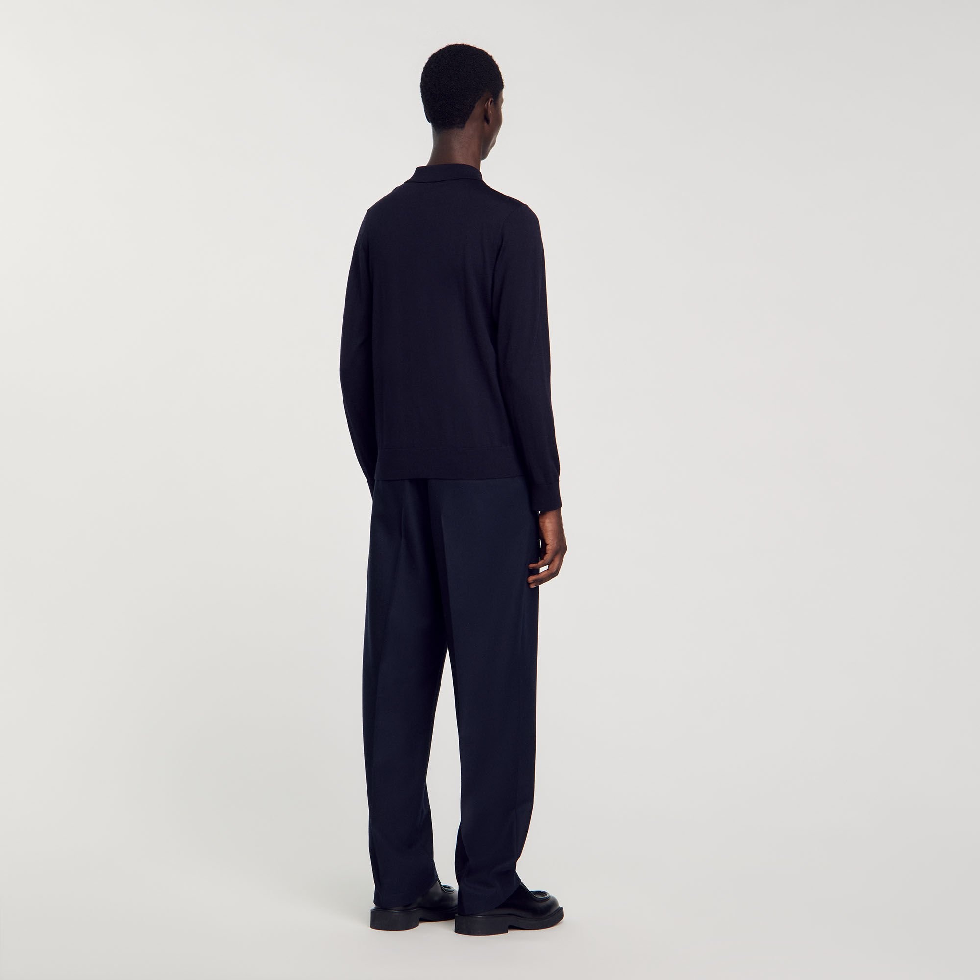 FINE KNIT POLO SHIRT - 6