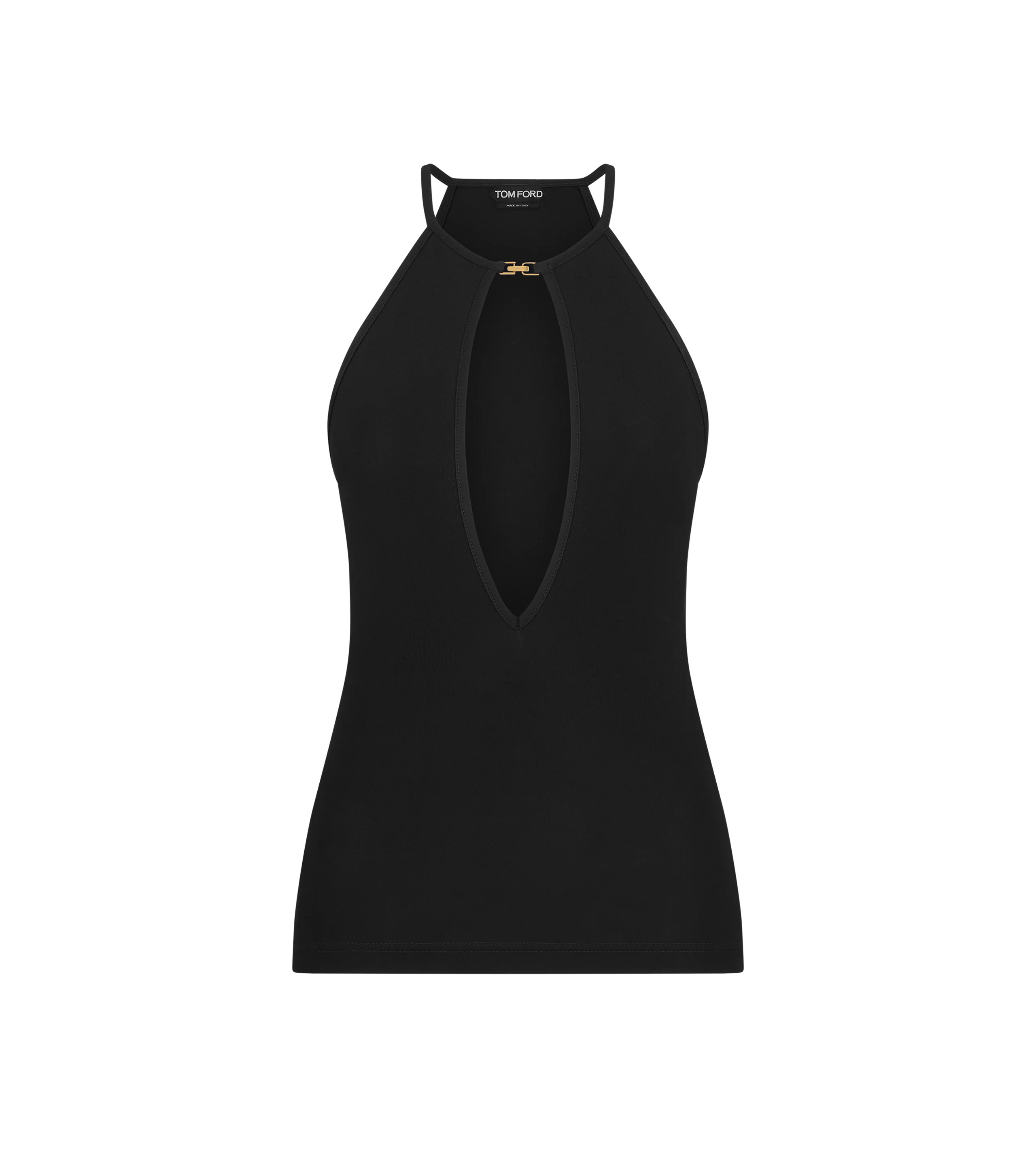 HALTERNECK TOP WITH CUT OUT - 1