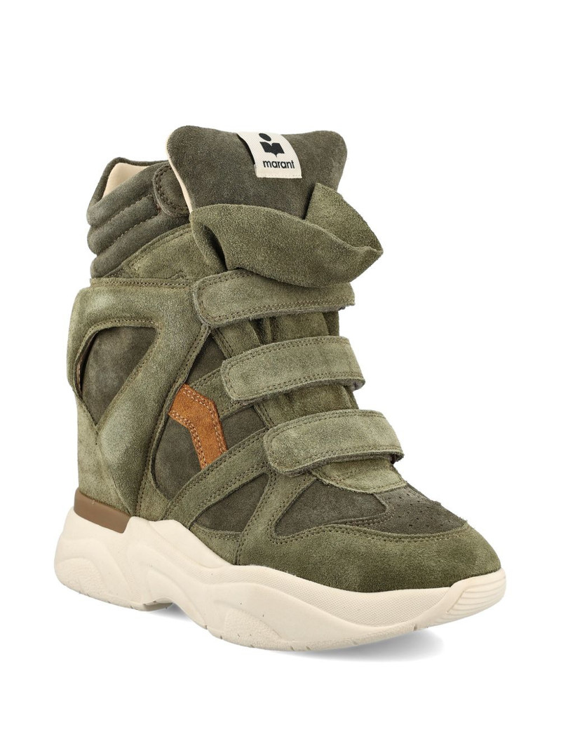 Isabel Marant touch-strap sneakers outlook