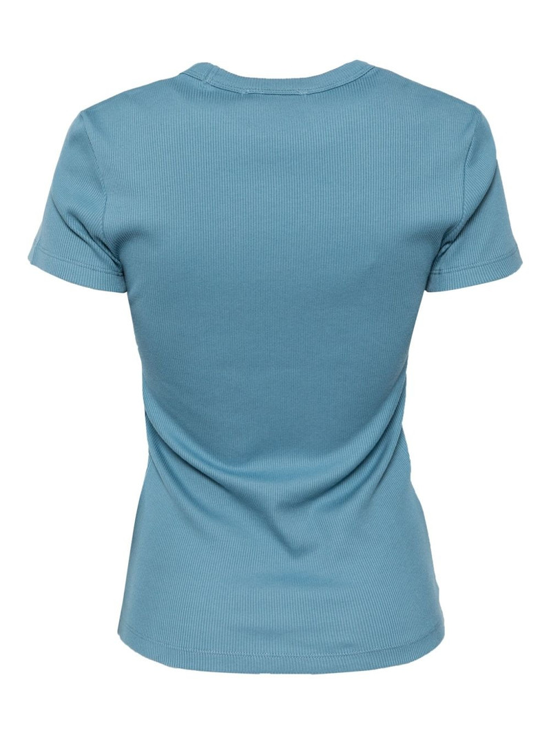 LACOSTE logo-patch T-shirt outlook