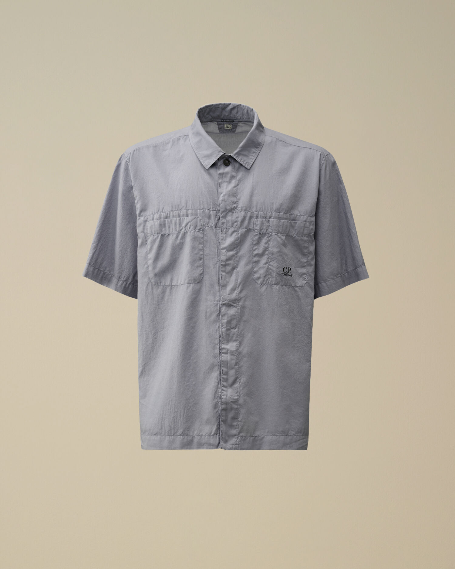 Light Mussola Boxy Short Sleeve Shirt - 1