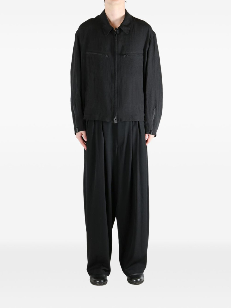 Yohji Yamamoto zip-up jacket outlook