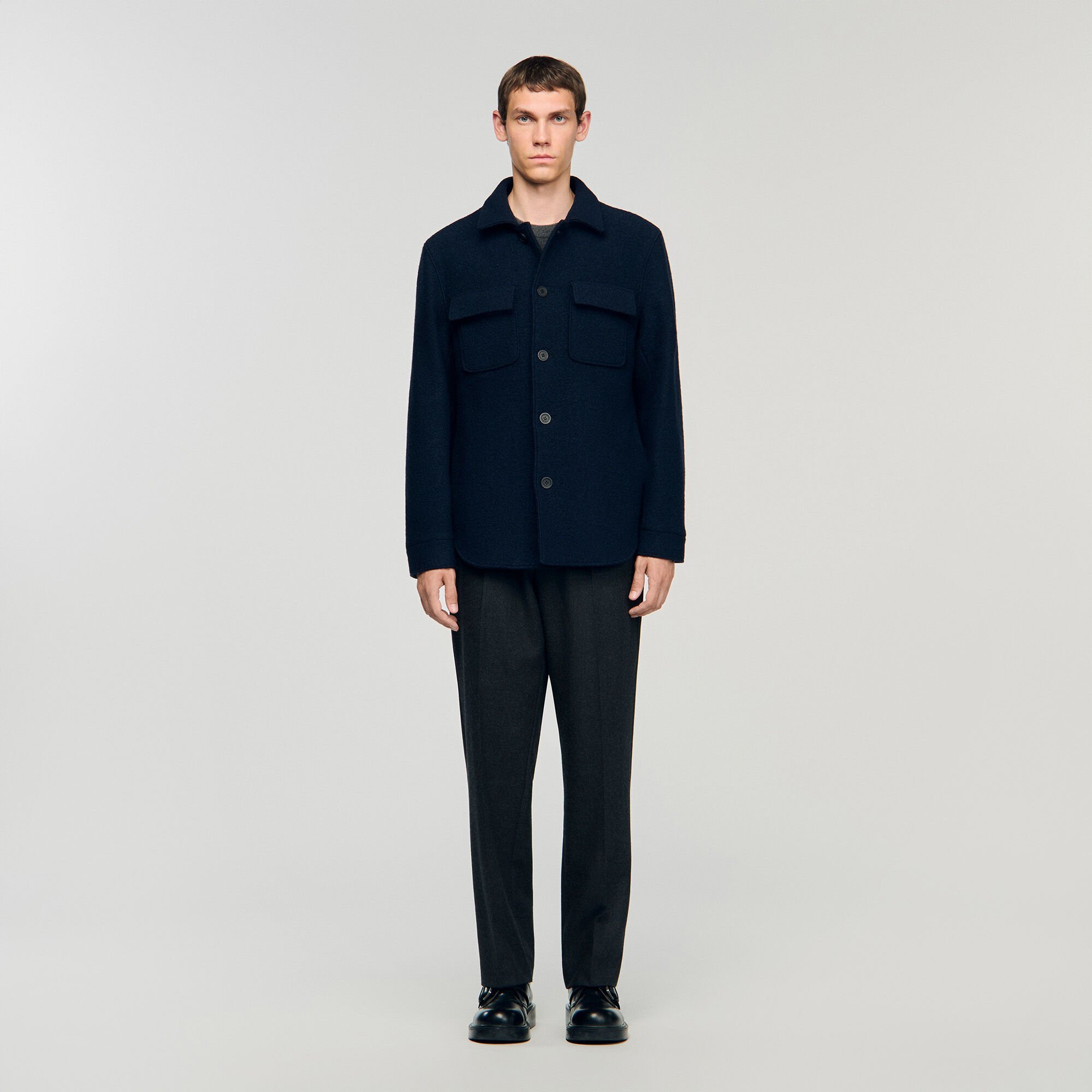 WOOL OVERSHIRT - 2