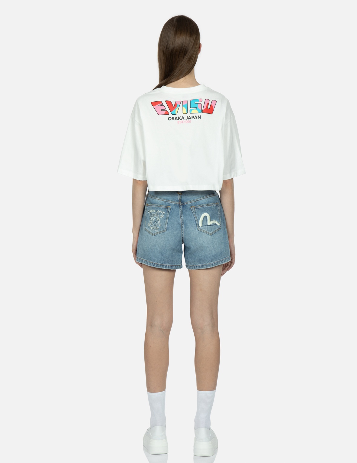 LOGO PRINT CROPPED T-SHIRT - 5