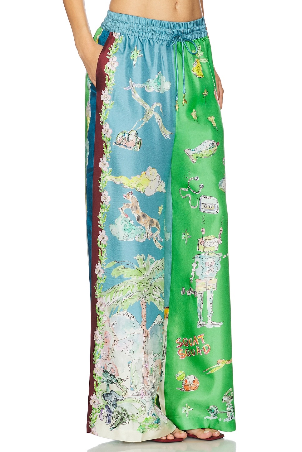 Daria Silk Pant - 2