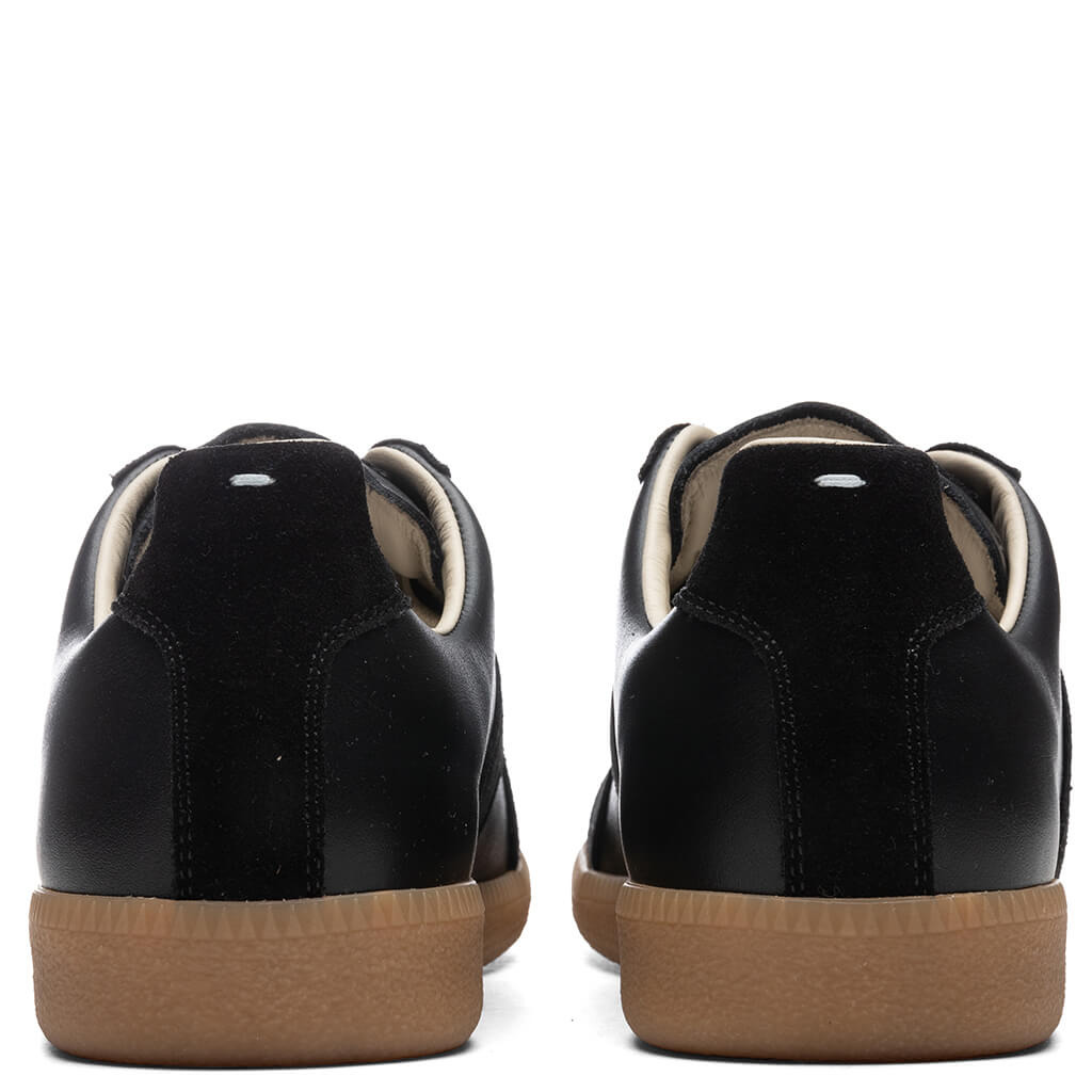 MAISON MARGIELA REPLICA LOW TOP - BLACK/BLACK - 4